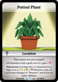 Potted Plant (Promo) - Season 1 - Munchkin CCG card