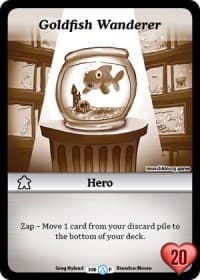 Goldfish Wanderer (Alt 1) - Season 1 - Munchkin CCG card