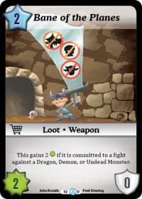 Bane of the Planes - Season 1 - Munchkin CCG card