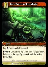 It's a Secret to Everybody - Heroes of Azeroth - WoW card