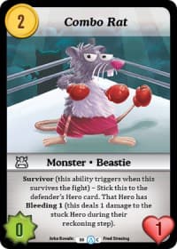 Combo Rat - Season 1 - Munchkin CCG card
