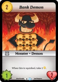 Bank Demon - Season 1 - Munchkin CCG card