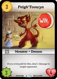 Peigh'Toowyn - Season 1 - Munchkin CCG card