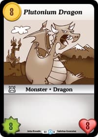 Plutonium Dragon (Alt 1) - Season 1 - Munchkin CCG card
