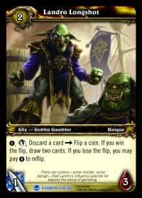Landro Longshot - Heroes of Azeroth - WoW card