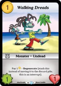 Walking Dreads - Season 1 - Munchkin CCG card