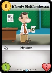 Blandy McBlanderson - Season 1 - Munchkin CCG card