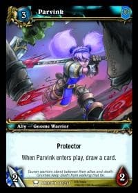 Parvink - Heroes of Azeroth - WoW card