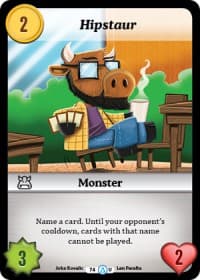 Hipstaur - Season 1 - Munchkin CCG card
