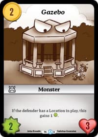 Gazebo (Alt 1) - Season 1 - Munchkin CCG card