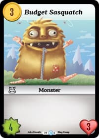 Budget Sasquatch - Season 1 - Munchkin CCG card