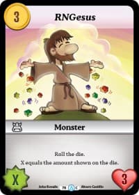 RNGesus - Season 1 - Munchkin CCG card