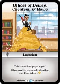 Offices of Dewey, Cheatem & Howe - Season 1 - Munchkin CCG card