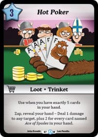 Hot Poker - Season 1 - Munchkin CCG card