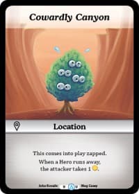Cowardly Canyon - Season 1 - Munchkin CCG card