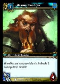 Maxum Ironbrew - Heroes of Azeroth - WoW card