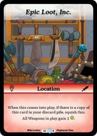 Epic Loot, Inc. - Season 1 - Munchkin CCG card