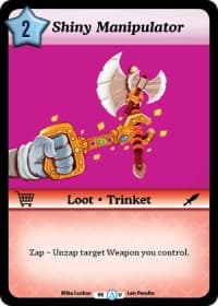 Shiny Manipulator - Season 1 - Munchkin CCG card