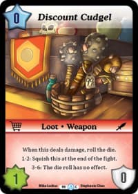 Discount Cudgel - Season 1 - Munchkin CCG card