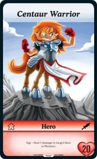 Centaur Warrior (Oversized) - Season 1 - Munchkin CCG card