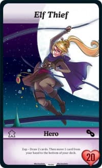 Elf Thief (Oversized) - Season 1 - Munchkin CCG card