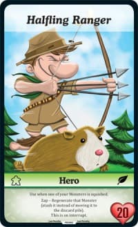 Halfling Ranger (Oversized) - Season 1 - Munchkin CCG card