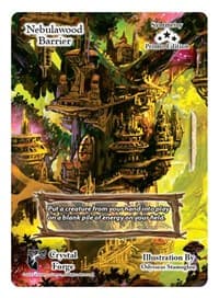 Nebulawood Barrier (Promo Edition) - Exodus Promo Cards - Exodus TCG card