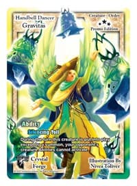 Handbell Dancer Gravitas (Promo Edition) - Exodus Promo Cards - Exodus TCG card