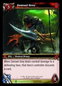 Samuel Grey - Heroes of Azeroth - WoW card