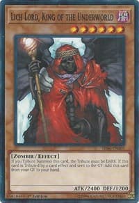 Lich Lord, King of the Underworld - Structure Deck: Lair of Darkness - YuGiOh card