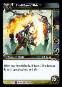 Skullflame Shield - Heroes of Azeroth - WoW card