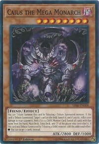 Caius the Mega Monarch - Structure Deck: Lair of Darkness - YuGiOh card