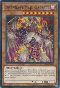 Legendary Maju Garzett - Structure Deck: Lair of Darkness - YuGiOh card