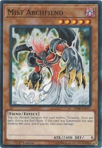 Mist Archfiend - Structure Deck: Lair of Darkness - YuGiOh card
