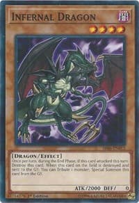 Infernal Dragon - Structure Deck: Lair of Darkness - YuGiOh card