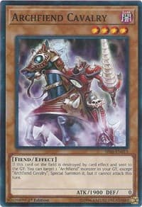 Archfiend Cavalry - Structure Deck: Lair of Darkness - YuGiOh card