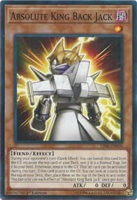 Absolute King Back Jack - Structure Deck: Lair of Darkness - YuGiOh card