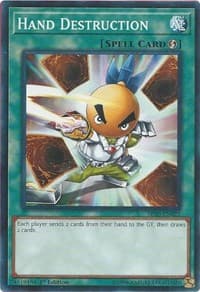 Hand Destruction - Structure Deck: Lair of Darkness - YuGiOh card