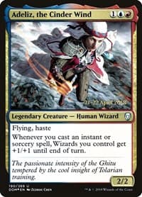 Adeliz, the Cinder Wind - Prerelease Cards - Magic: The Gathering card