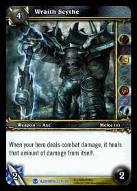 Wraith Scythe - Heroes of Azeroth - WoW card