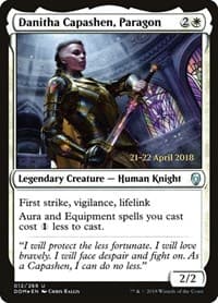 Danitha Capashen, Paragon - Prerelease Cards - Magic: The Gathering card