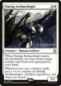 Daring Archaeologist - Prerelease Cards - Magic: The Gathering card