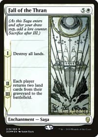 Fall of the Thran - Prerelease Cards - Magic: The Gathering card