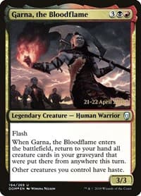 Garna, the Bloodflame - Prerelease Cards - Magic: The Gathering card