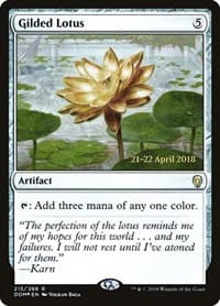 Gilded Lotus - Prerelease Cards - Magic: The Gathering card