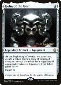Helm of the Host - Prerelease Cards - Magic: The Gathering card