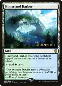 Hinterland Harbor - Prerelease Cards - Magic: The Gathering card