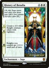 History of Benalia - Prerelease Cards - Magic: The Gathering card