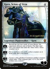Karn, Scion of Urza - Prerelease Cards - Magic: The Gathering card
