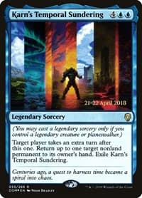Karn's Temporal Sundering - Prerelease Cards - Magic: The Gathering card